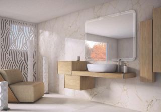 Подвесной шкафчик Cezares 75x30 Rovere tabacco Tavolone 41788